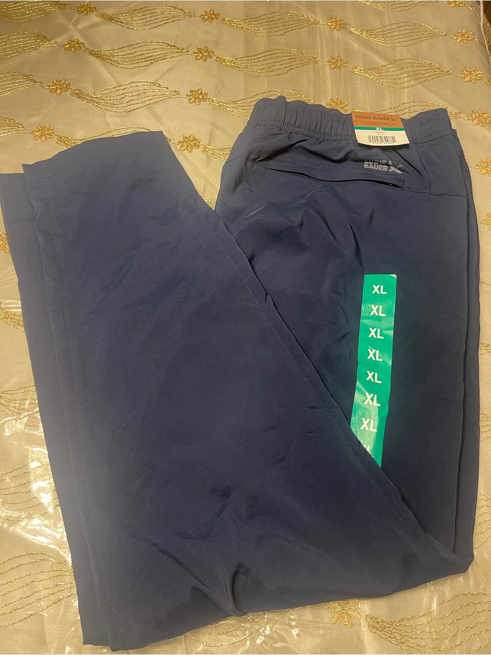 Eddie Bauer Men's Navy Jogger Pants
